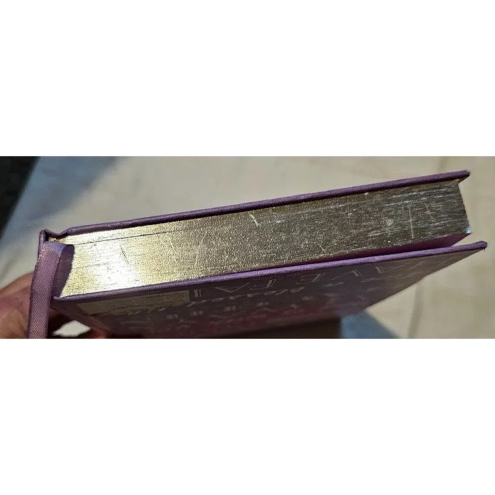 This Christian Art Gifts journal Purple lined Hardcover Ombre